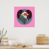Poster Brahma Hen Heart (Cuisine)