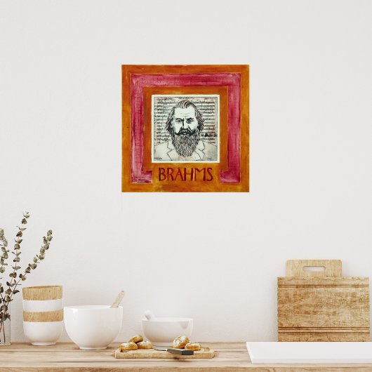 Poster BRAHMS (affiches) (Cuisine)