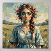 Poster Braided Grace (Devant)