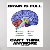 Poster Brain Is (Devant)