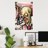 Poster "Braineaters" (Bureau à domicile)