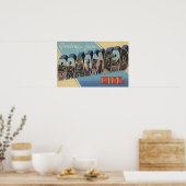 Poster Brainerd, Minnesota - Scènes de grandes lettres (Cuisine)