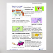 Poster Brainology® 1 : Conseils sur l'état d'espri (Devant)