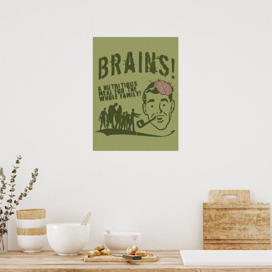 Poster Brains ! (Cuisine)
