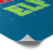 Poster Brainy Elf Christmas Family Matching Group Xmas  (Coin)