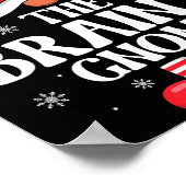 Poster Brainy Gnome Christmas Family Matching Group Funny (Coin)