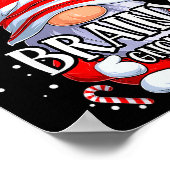 Poster Brainy Gnome Christmas Pajamas Matching Family Gro (Coin)