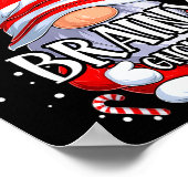 Poster Brainy Gnome Christmas Pajamas Matching Family Gro (Coin)