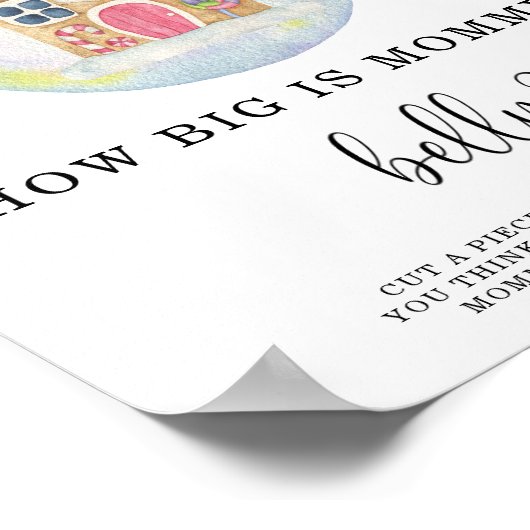 Poster Branche à feuillage persistant - quelle taille est (Coin)