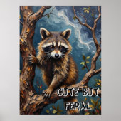 Poster Branche Buddy : Raccoon's Perch (Devant)