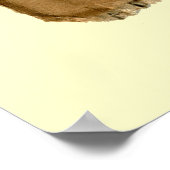 Poster Branche cerise sur carton (Coin)