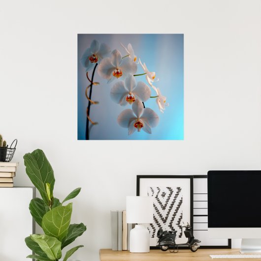 Poster Branche des orchidées (Bureau à domicile)