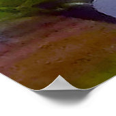 Poster Branche florissante d'une poire (Coin)