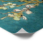 Poster Branches avec fleurs d'amandes par Vincent Van Gog (Coin)