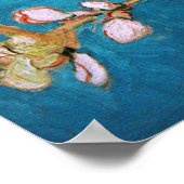 Poster Branches d'amandes en détail de fleurs, Van Gogh (Coin)
