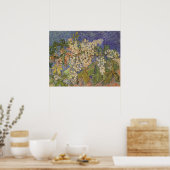 Poster Branches de marronnier en fleurs par Vincent van G (Cuisine)
