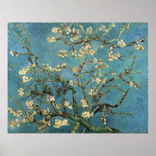 Poster Branches de Vincent van Gogh avec la fleur