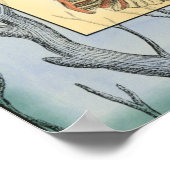 Poster Branches des coquillages et des arbres (Coin)