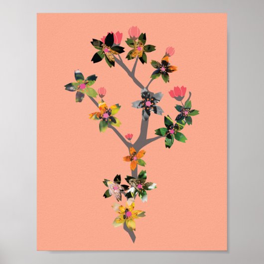 Poster Branches d'insectes (Devant)