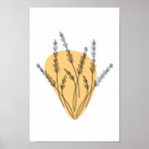 Branches Et Feuille Line Art