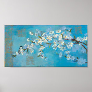 Poster Branches fleurissantes
