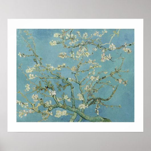 Poster Branches_W_Almond_Blossoms_Vincent_van_Gogh_1890 (Devant)