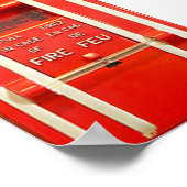 Poster brandalarm (Hoek)