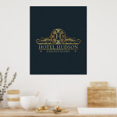 Poster Branding Hotel de luxe (Cuisine)