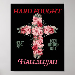 Poster Brandon a combattu durement Hallelujah loue Jésus