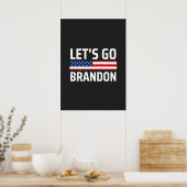 Poster Brandon chant joe biden (Cuisine)