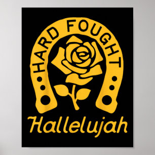 Poster Brandon Hard Fight Hallelujah Louange Jesus Lake M