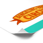 Poster Brandon, ours fort du cirque (Coin)