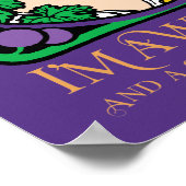 Poster Brandy (je suis une viticultrice) (Coin)