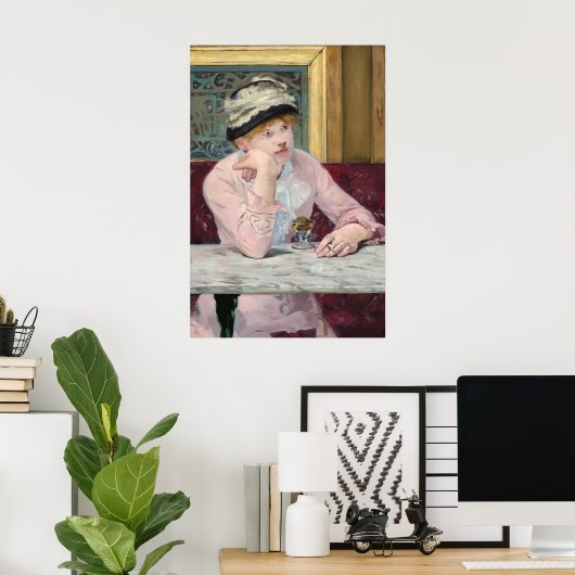 Poster Brandy Plum - Edouard Manet Art (Bureau à domicile)