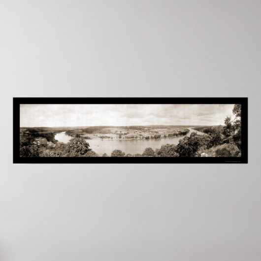 Poster Branson, MO Photo 1914 (Devant)