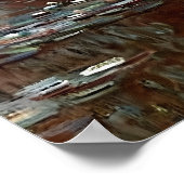 Poster Bras de Seine près de Giverny au lever du soleil (Coin)