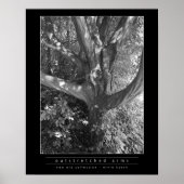 Poster Bras étiré (Devant)