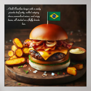Poster Brasilia Bites : Picanha Perfection