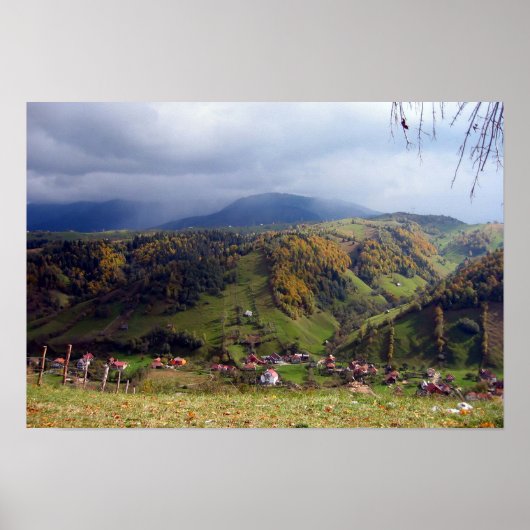 Poster Brasov Roumanie (Devant)