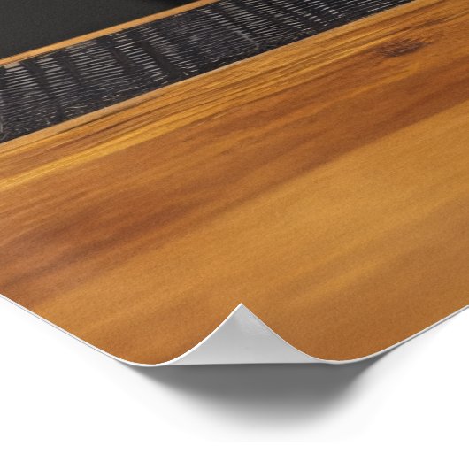 Poster Brasserie : alimentée par le rôti d'écorce (Coin)