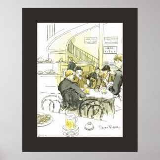 Poster Brasserie Allemande ~Brasserie allemande ~ Pierre 