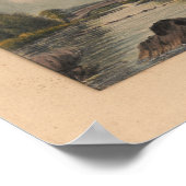 Poster Brasserie sur Upper Schuylkill River Vintage Impri (Coin)