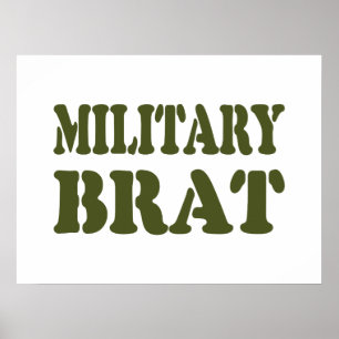 POSTER BRAT MILITAIRE