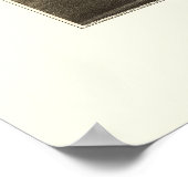 Poster Brattleboro, VT Carte panoramique - 1886 (Coin)