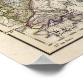 Poster Braunschweig et Wolfenbutte Allemagne (Coin)