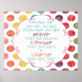 Poster Braver, Plus fort, Plus intelligent (Devant)