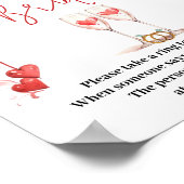 Poster Bravo à aimer Fête des mariées Ne pas dire mariée (Coin)