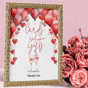 Poster Bravo pour aimer les cartes de Fête des mariées et