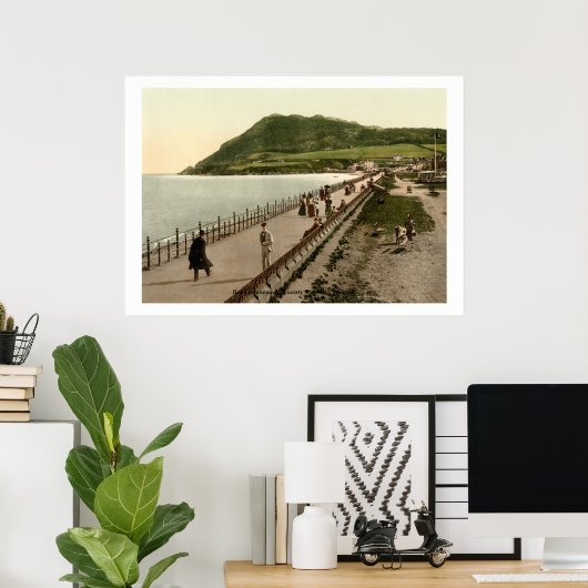 Poster Bray Promenade, Comté de Wicklow (Bureau à domicile)
