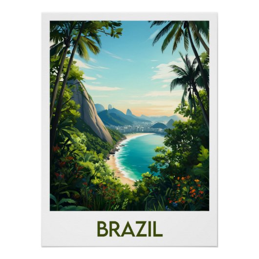 Poster Brazil (Devant)